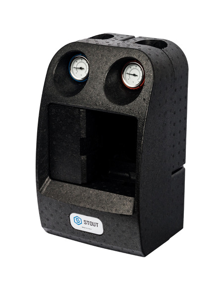 Насосная группа STOUT с прямым контуром 1" без насоса