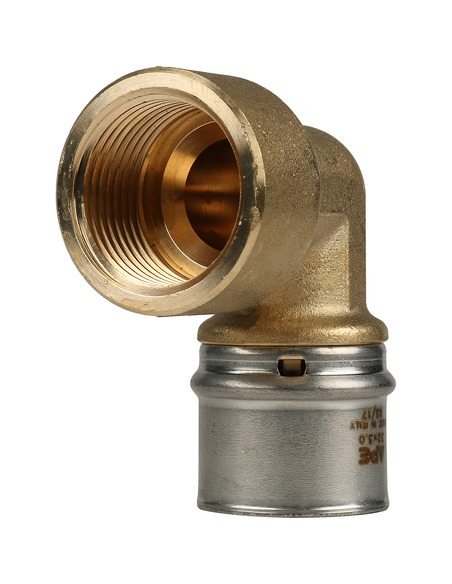 Угольник STOUT 32x1" ВР для металлопластиковых труб пресс