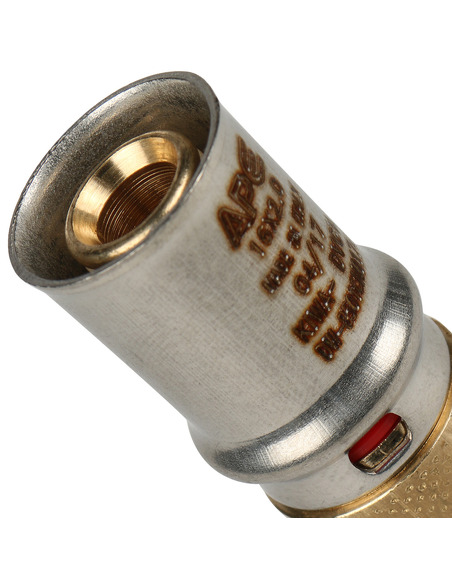 Муфта STOUT 16х16 для металлопластиковых труб пресс