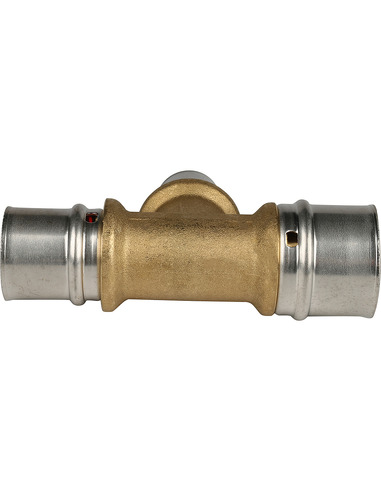 Тройник переходной STOUT 32x20x26 для металлопластиковых труб пресс