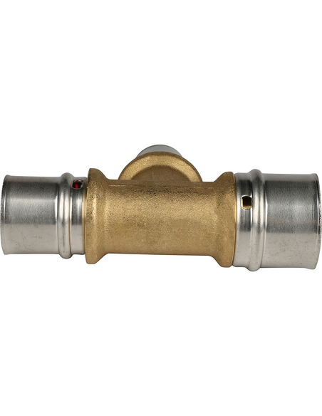 Тройник переходной STOUT 32x20x26 для металлопластиковых труб пресс