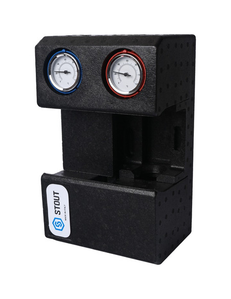 Насосная группа STOUT с прямым контуром 3/4" без насоса