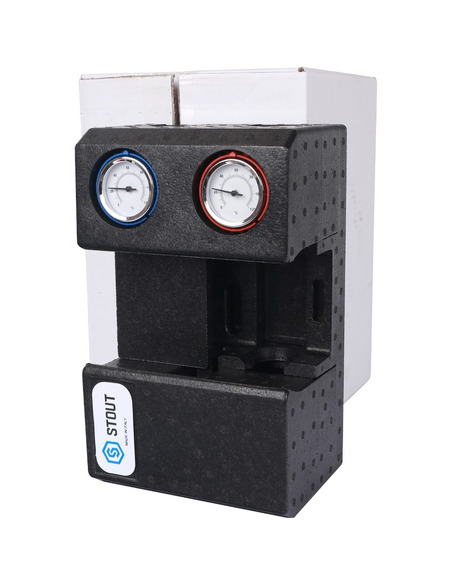 Насосная группа STOUT с прямым контуром 3/4" без насоса