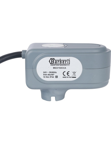 Сервопривод STOUT для шаровых зональных клапанов, ход 90°, 40 сек., 24V, 5 полюсов