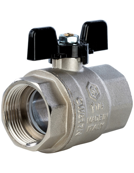 Кран шаровой STOUT полнопроходной 1 1/4" ВР-ВР (бабочка) Кран шаровой STOUT полнопроходной 1 1/4" ВР-ВР (бабочка)