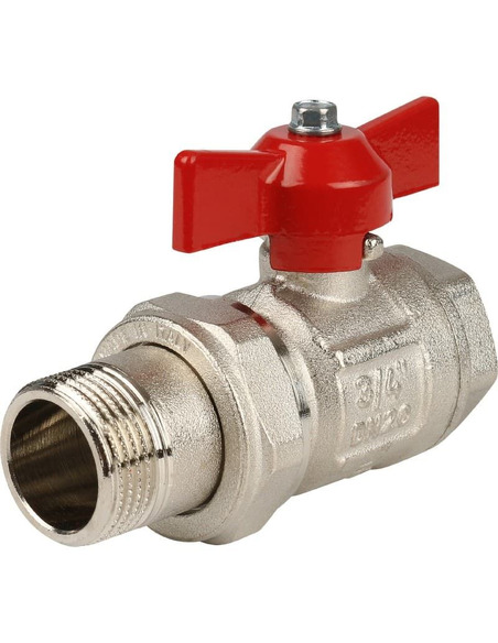 Кран шаровой ITAP IDEAL 098 3/4" со сгоном (бабочка)