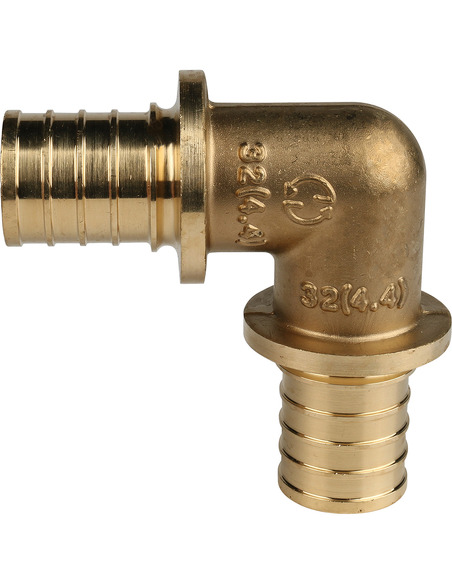 Угольник STOUT 32х90° для труб из сшитого полиэтилена