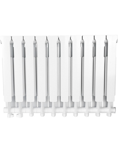 Алюминиевый радиатор STOUT Bravo 500 х10 нижн. подкл.