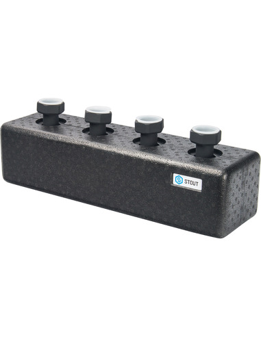 Распределительный коллектор STOUT 2 контура DN 25