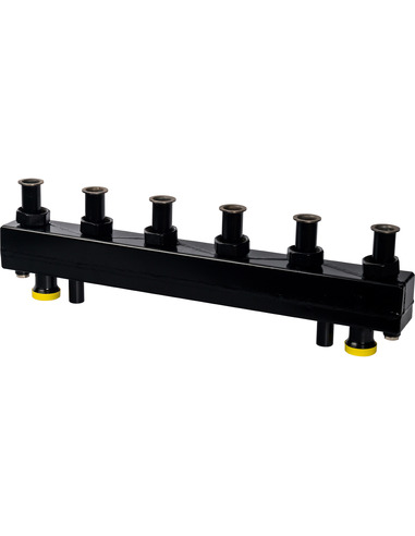 Распределительный коллектор STOUT 3 контура DN 25 с гидроразделителем