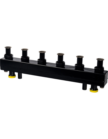 Распределительный коллектор STOUT 3 контура DN 25 с гидроразделителем