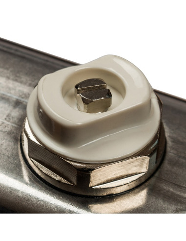 Коллектор STOUT из нержавеющей стали без расходомеров 8 вых. с воздухоотводчиком и сливом