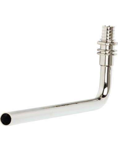 Трубка для подключения радиатора Г-образная STOUT 20/250 для труб из сшитого полиэтилена