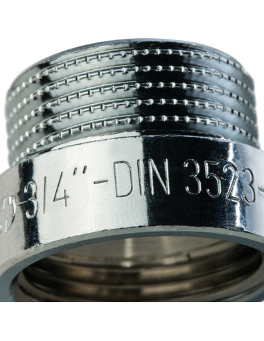 Удлинитель хромированный STOUT 3/4"х10 ВР-НР