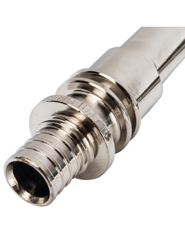 Трубка для подключения радиатора Г-образная STOUT 16/1000 для труб из сшитого полиэтилена