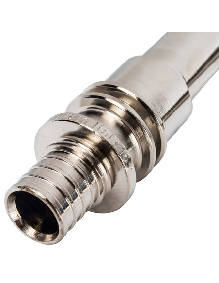 Трубка для подключения радиатора Г-образная STOUT 16/1000 для труб из сшитого полиэтилена