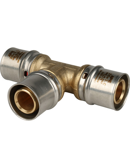 Тройник STOUT 26x26x26 для металлопластиковых труб пресс