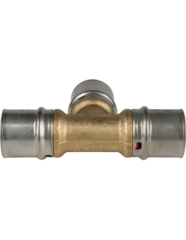 Тройник STOUT 26x26x26 для металлопластиковых труб пресс