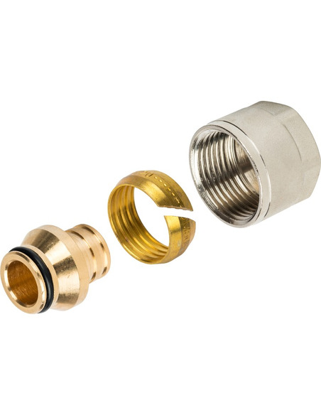 Фитинг компрессионный STOUT для труб PEX 20х2,0х3/4"