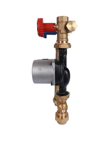 Насосная группа STOUT для твердотопливных котлов 1" с насосом