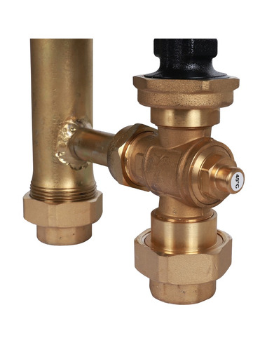 Насосная группа STOUT для твердотопливных котлов 1" с насосом