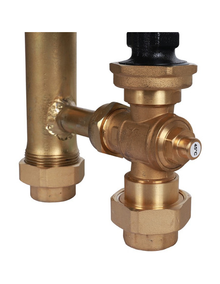 Насосная группа STOUT для твердотопливных котлов 1" с насосом