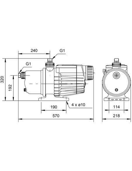 Насосная станция Grundfos MQ 3-35