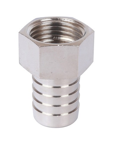 Штуцер никелированный STOUT 1/2"х18 ВР 