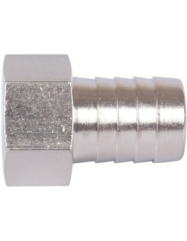 Штуцер никелированный STOUT 1/2"х18 ВР 