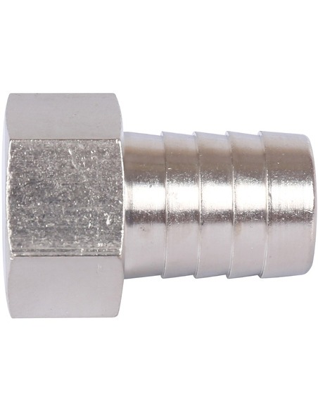 Штуцер никелированный STOUT 1/2"х18 ВР 