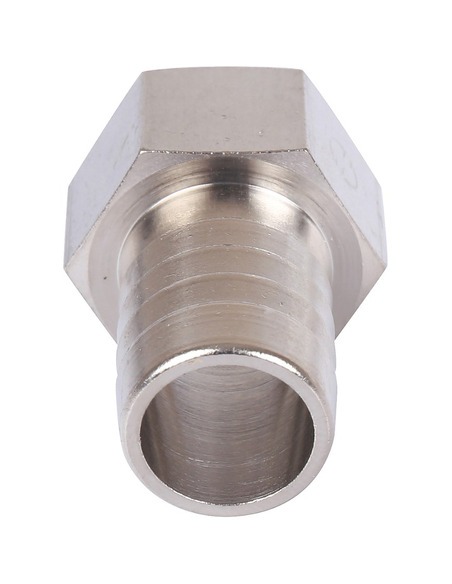 Штуцер никелированный STOUT 1/2"х18 ВР 