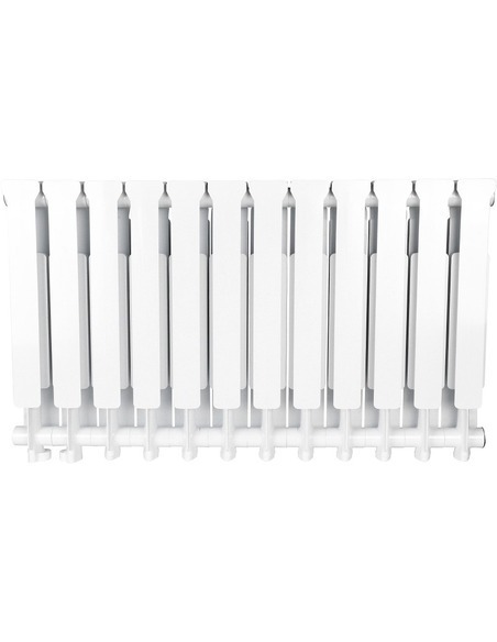 Алюминиевый радиатор STOUT Bravo 500 х12 нижн. подкл.