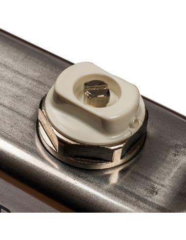 Коллектор STOUT из нержавеющей стали для радиаторной разводки 6 вых. с воздухоотводчиком