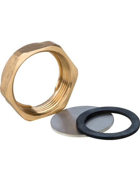 Заглушка STOUT с плоским уплотнением 1 1/2" ВР