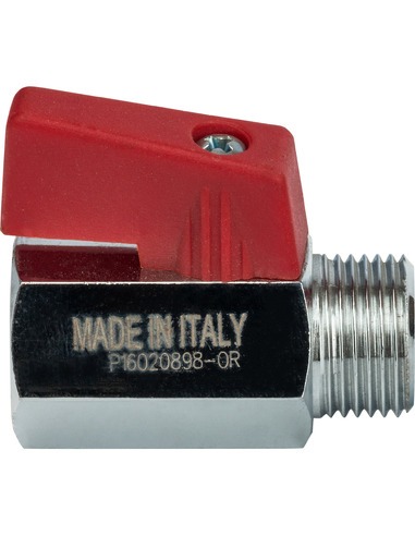 Кран шаровой мини STOUT 3/8" ВР-НР (флажок)