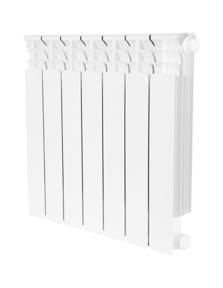 Биметаллический радиатор STOUT Space 500 х7 нижн. подкл.