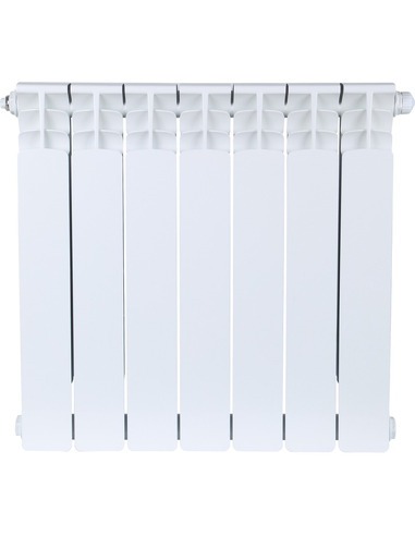 Биметаллический радиатор STOUT Space 500 х7 нижн. подкл.