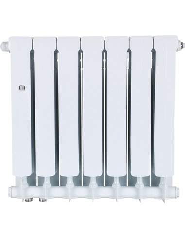 Биметаллический радиатор STOUT Space 500 х7 нижн. подкл.