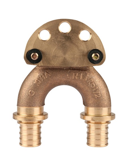 Угольник настенный проходной РЕХАУ RAUTITAN RX 20х1/2"х16 ВР короткий