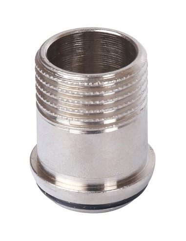 Разъемное соединение "американка" никелированное STOUT 1/2" ВР-НР угловое (o-ring)