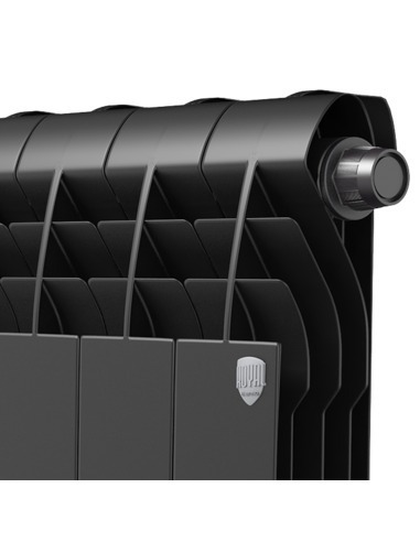 Биметаллический радиатор Royal Thermo BiLiner Noir Sable VDR 500 х12