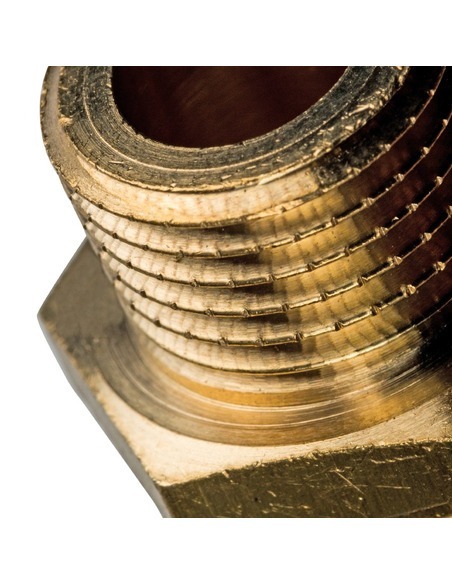 Ниппель переходной STOUT 3/8"х1/4" НР Ниппель переходной STOUT 3/8"х1/4" НР