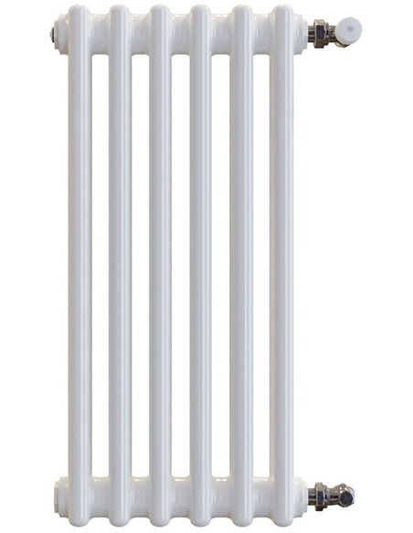 Радиатор трубчатый Zehnder Charleston 3057/06 1270/7610 1/2" RAL9016 (кроншт. в компл.)