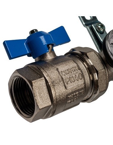 Коллектор STOUT из нержавеющей стали в сборе с расходомерами 10 вых.