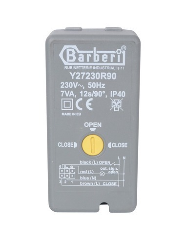 Сервопривод STOUT для 2-ходовых зональных клапанов, 12 сек., 230V