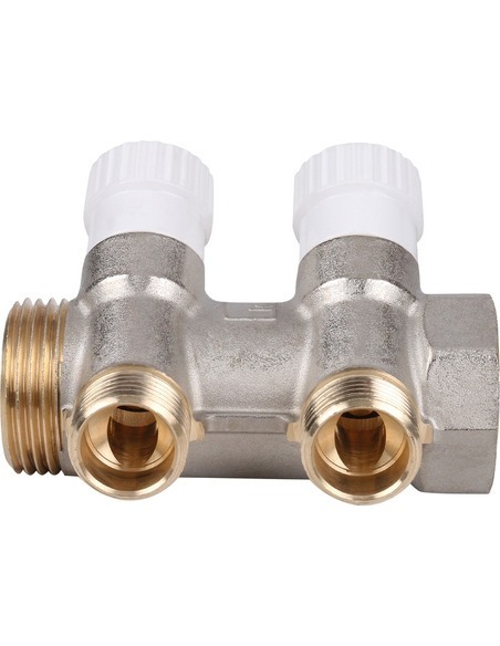 Коллектор распределительный STOUT 1", 2 вых 1/2"