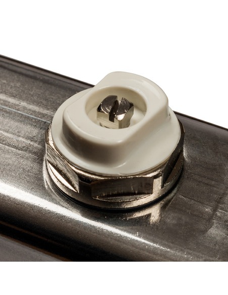 Коллектор STOUT из нержавеющей стали с расходомерами 7 вых. с воздухоотводчиком и сливом