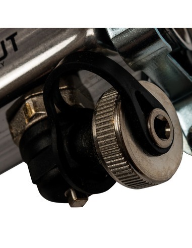 Коллектор STOUT из нержавеющей стали с расходомерами 7 вых. с воздухоотводчиком и сливом