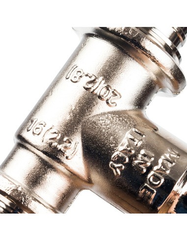 Трубка для подключения радиатора Т-образная STOUT 20/15/16 для труб из сшитого полиэтилена