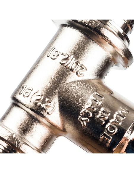 Трубка для подключения радиатора Т-образная STOUT 20/15/16 для труб из сшитого полиэтилена